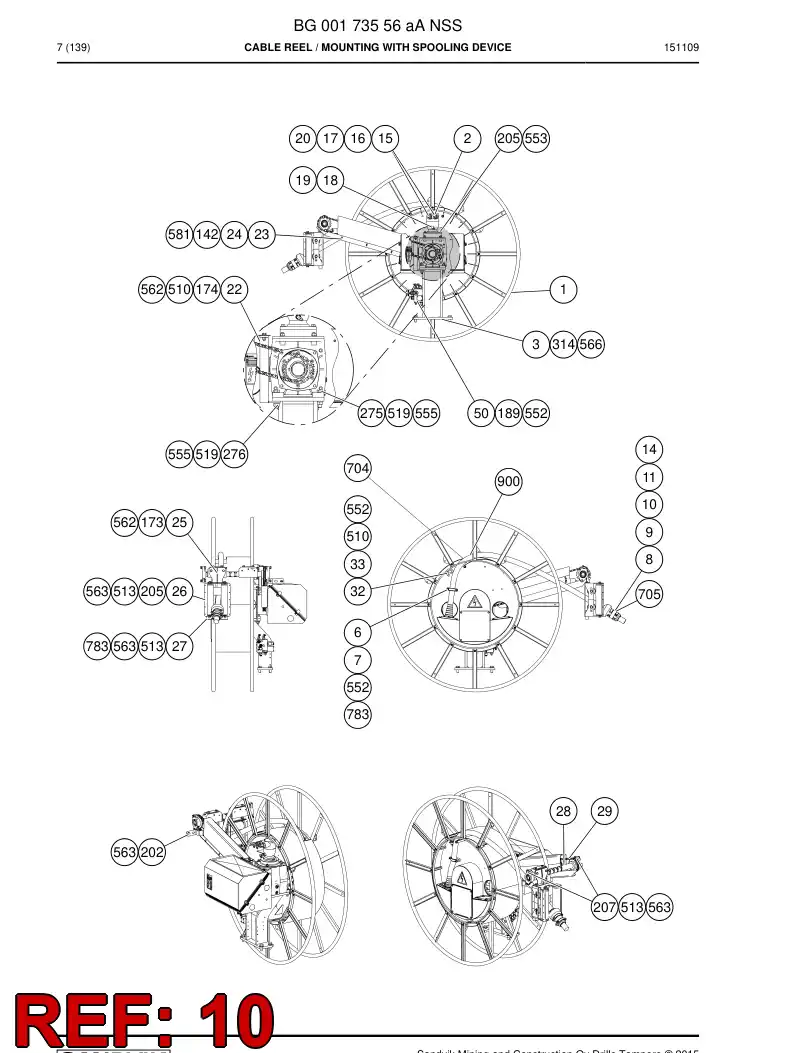 26198148a 261 981 48a BUSHING - Sandvik Technical Drawing