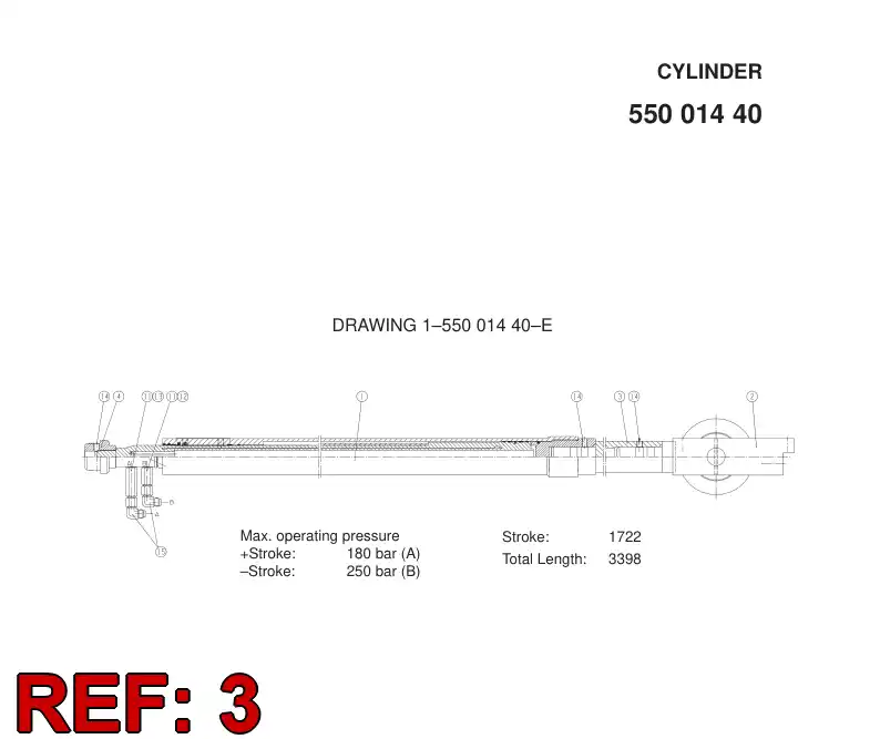 26251208 262 512 08 BUSHING - Sandvik Technical Drawing
