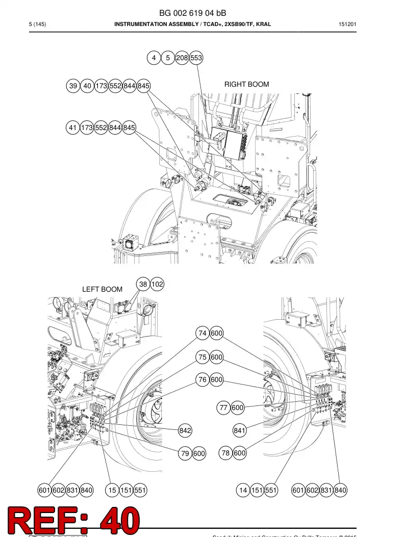 26276908b 262 769 08b Strap, Metal - Sandvik Technical Drawing
