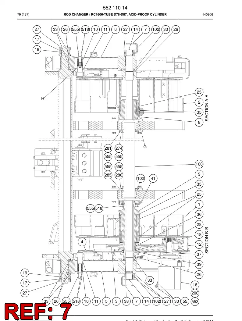 26296398 262 963 98 COVER - Sandvik Technical Drawing