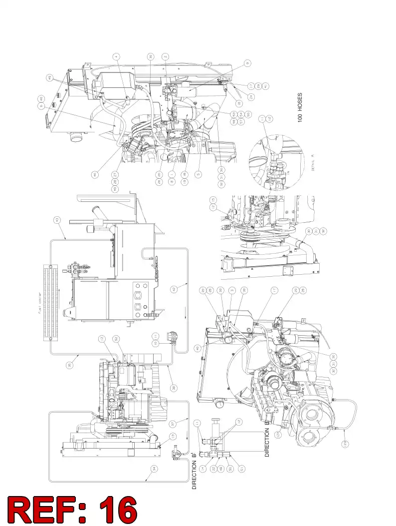 26333158 263 331 58 ADAPTER R1/2''X3/4''-16 JIC - Sandvik Technical Drawing