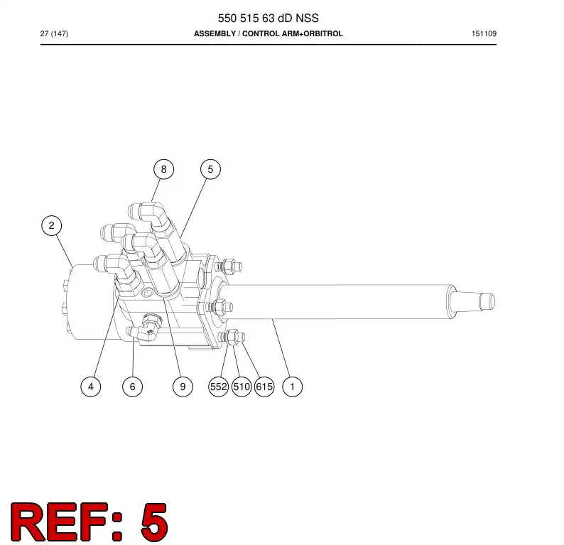 26333158a 263 331 58a ADAPTER R1/2''X3/4''-16 JIC - Sandvik Technical Drawing