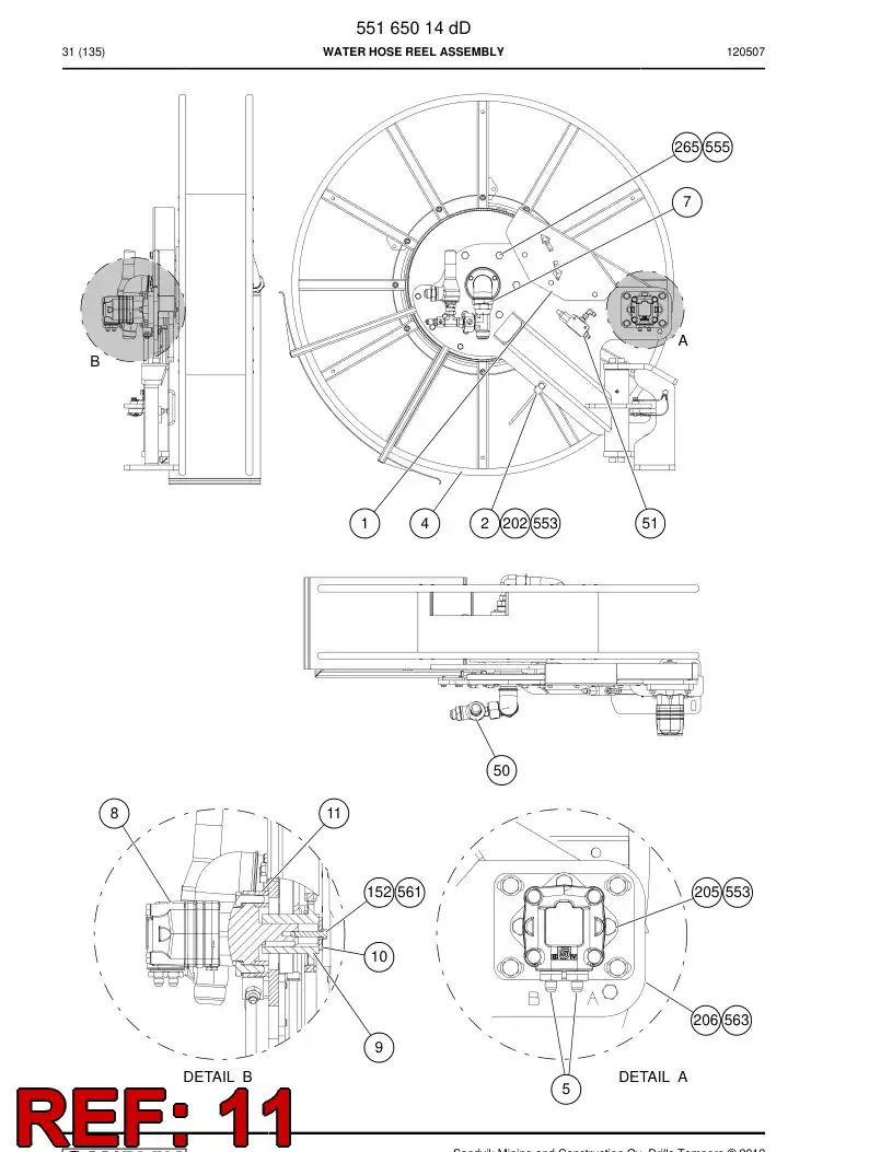 26343908 263 439 08 ESPAADOR - Sandvik Technical Drawing