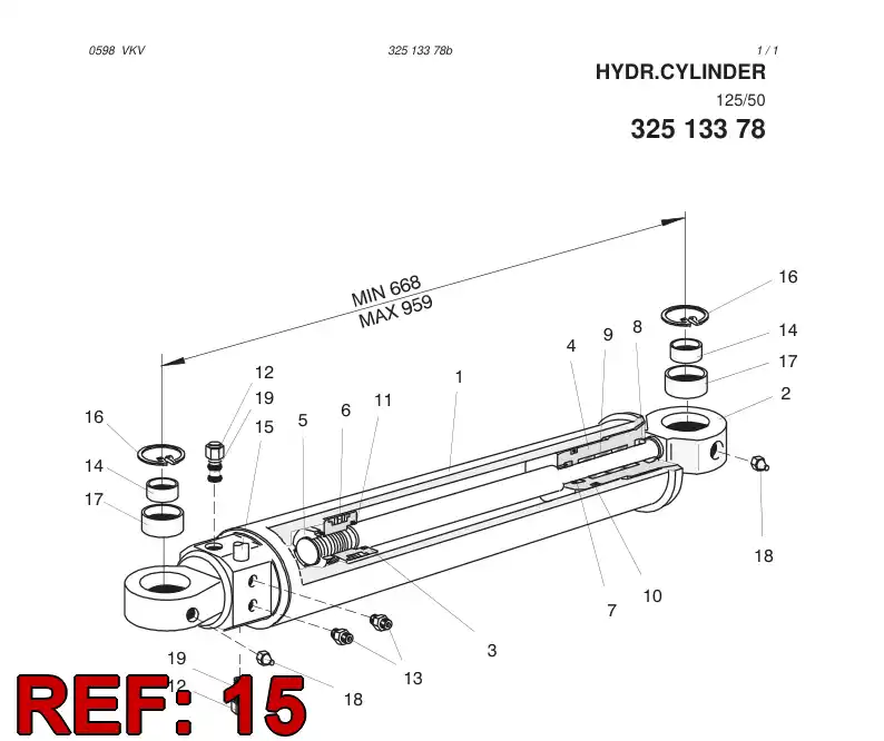 26349548 263 495 48 PIPE - Sandvik Technical Drawing