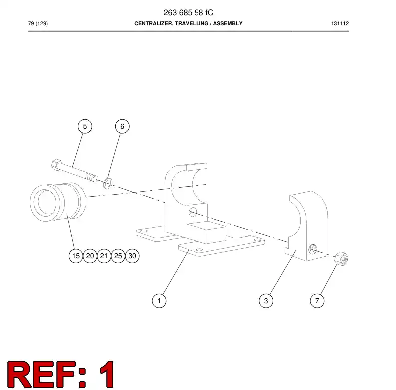26368468i 263 684 68i Frame - Sandvik Technical Drawing