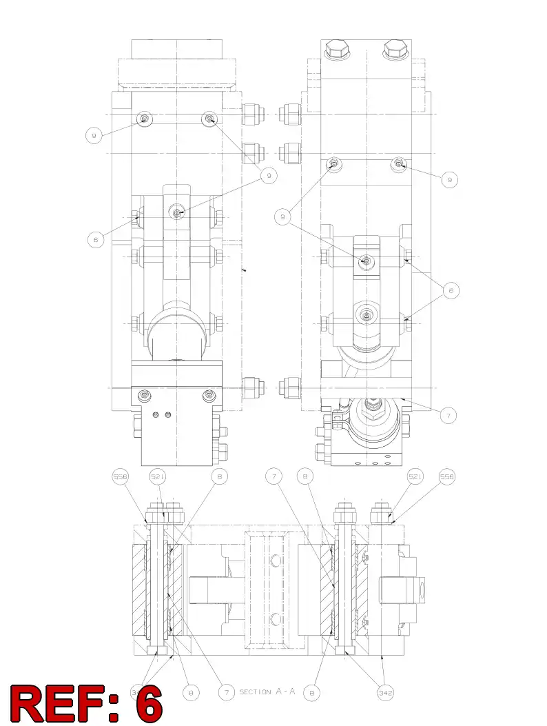 26377228 263 772 28 PIN D30 ASSY - Sandvik Technical Drawing