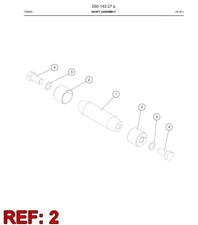 26378088a 263 780 88a Sleeve, Conical - Sandvik Technical Drawing