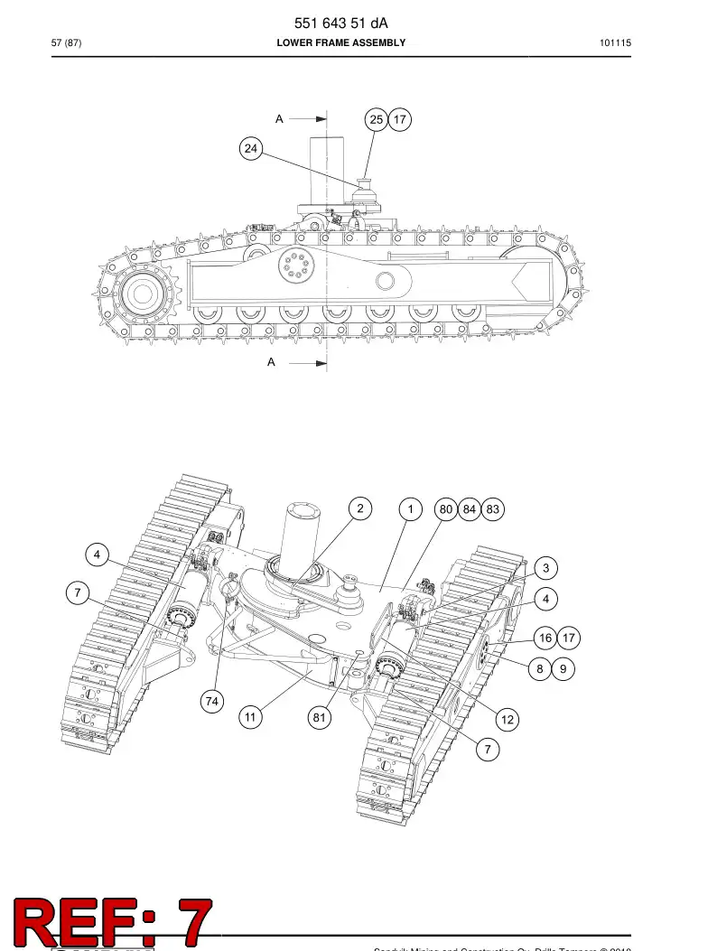 26378108a 263 781 08a PIN, CNICO - Sandvik Technical Drawing