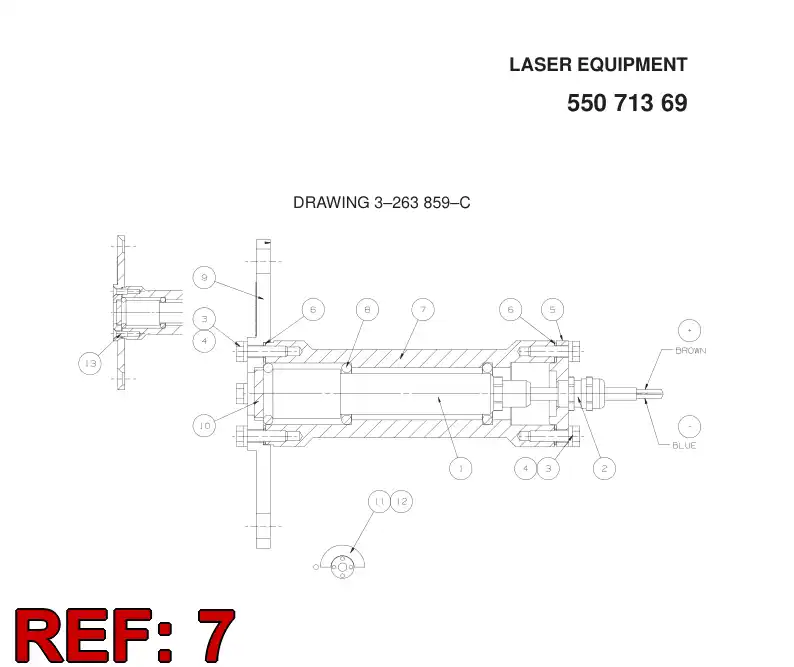 263 858 08 CHASIS - drawing