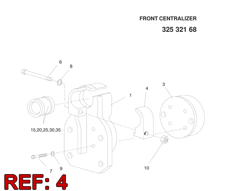 26393408 263 934 08 JAW - Sandvik Technical Drawing