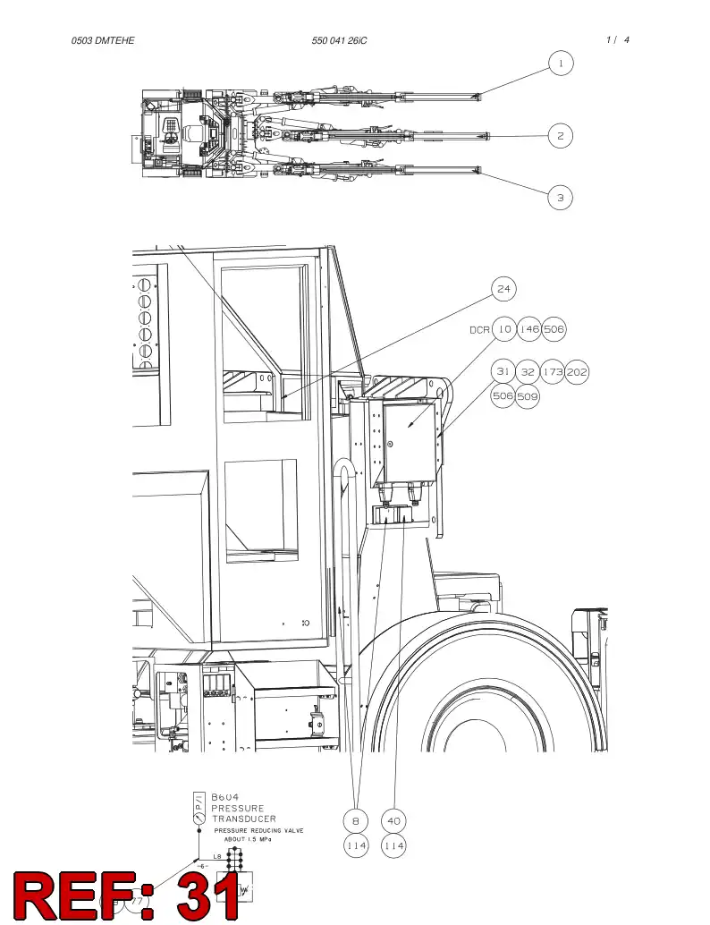 26395708 263 957 08 COVER - Sandvik Technical Drawing