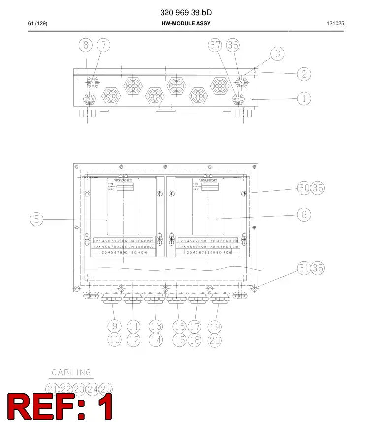 26418848a 264 188 48a FRAME - Sandvik Technical Drawing