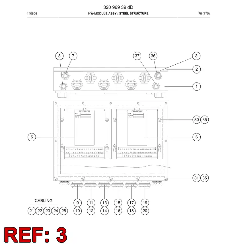 264 198 58 Gasket - drawing