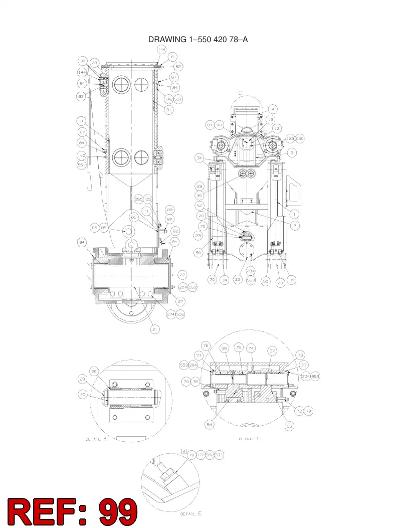 26425566 264 255 66 PROXIMITY SWITCH ASSY - Sandvik Technical Drawing