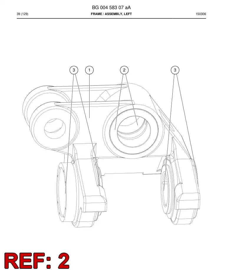 26433448e 264 334 48e Bushing - Sandvik Technical Drawing