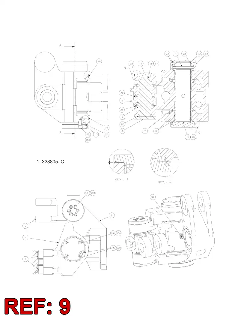 26439788 264 397 88 BUSHING - Sandvik Technical Drawing
