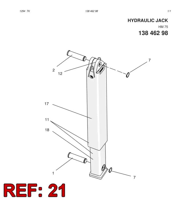 26492938 264 929 38 LIMIT BUSHING - Sandvik Technical Drawing