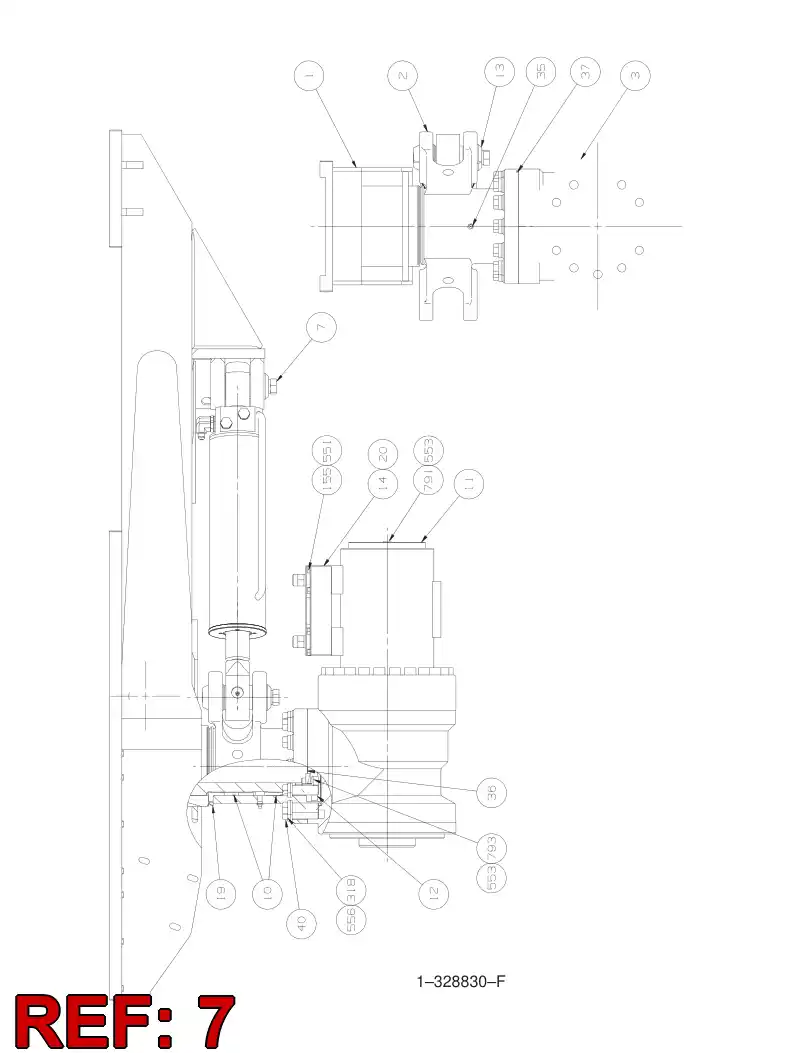 26498041 264 980 41 TAPER PIN - Sandvik Technical Drawing