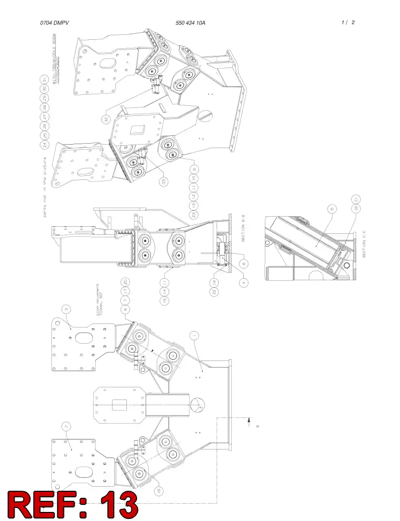 26528908 265 289 08 LOCKING SCREW - Sandvik Technical Drawing