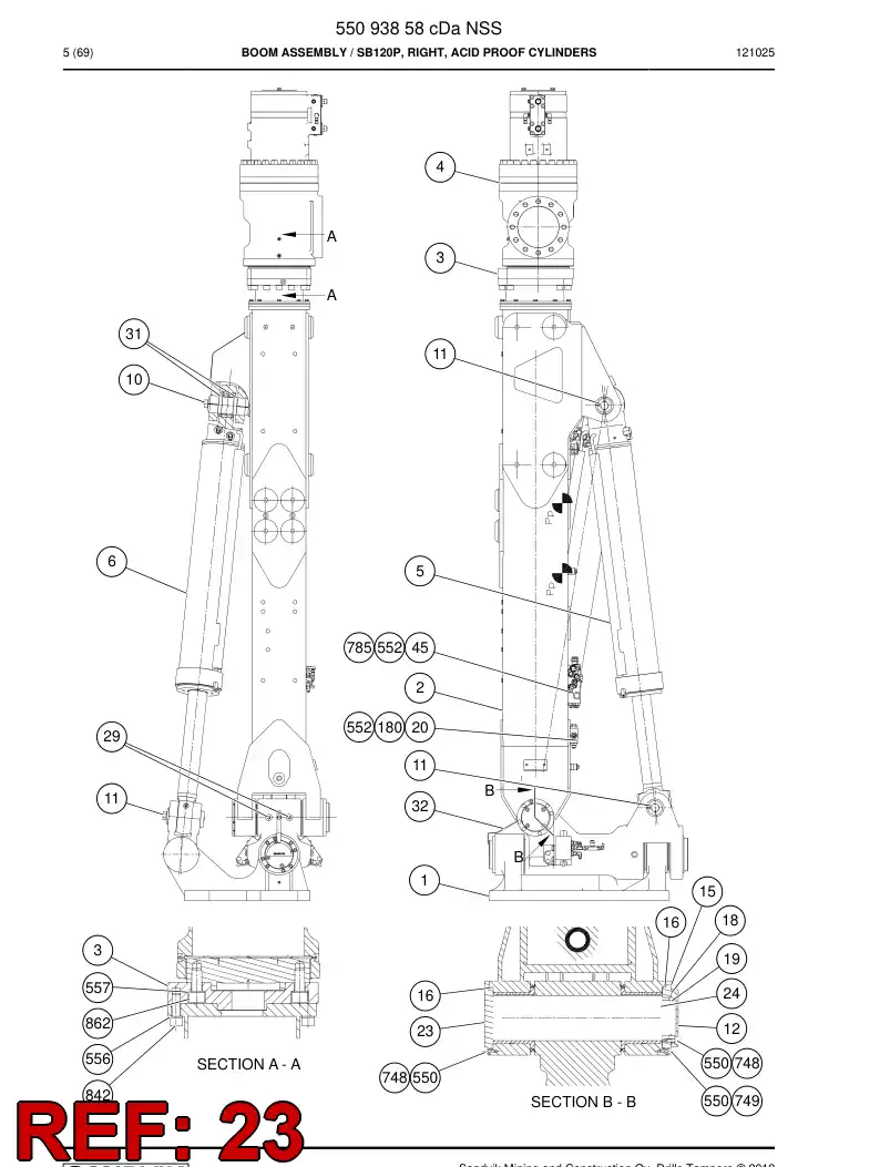 26534618 265 346 18 COVER - Sandvik Technical Drawing