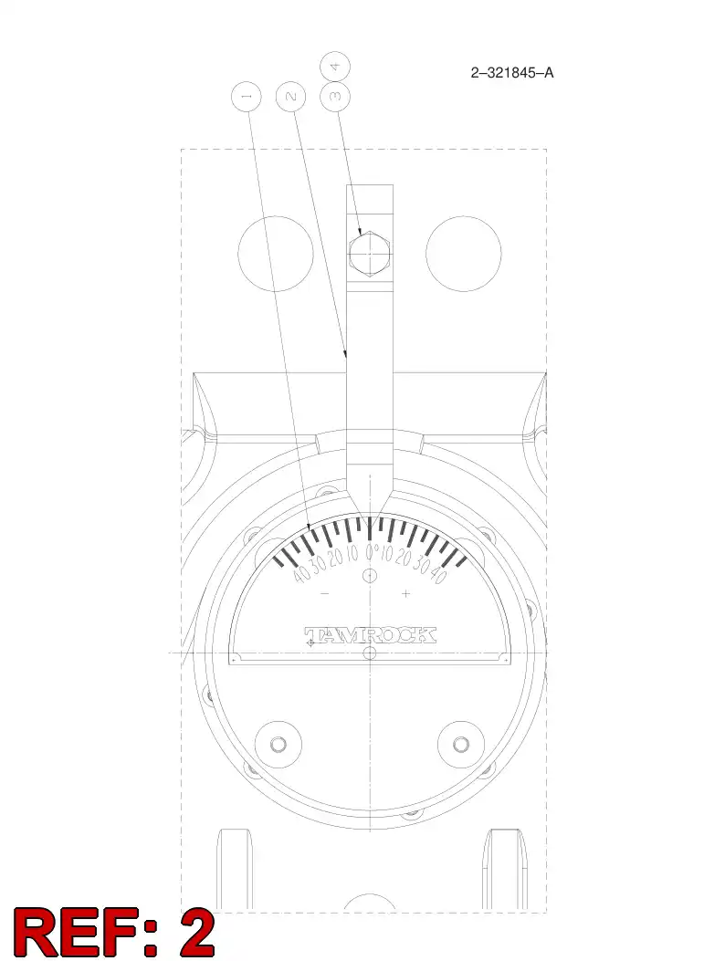 26554132 265 541 32 POINTER - Sandvik Technical Drawing