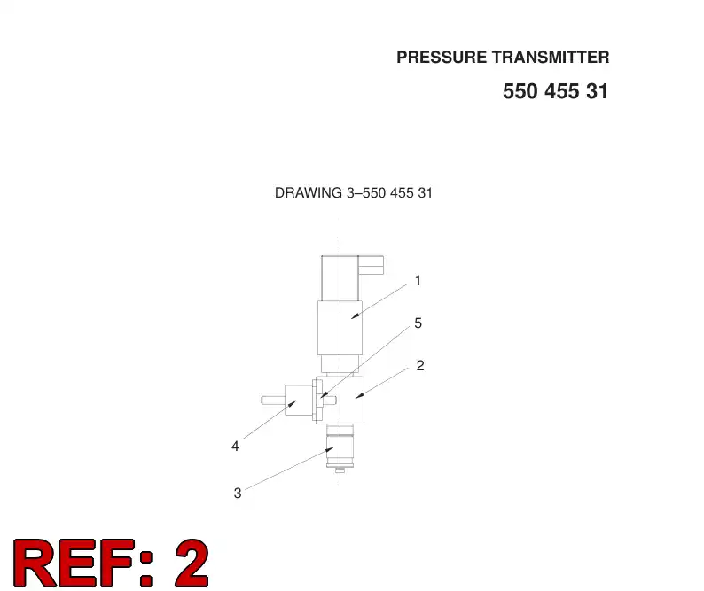 26559208 265 592 08 BRACKET - Sandvik Technical Drawing