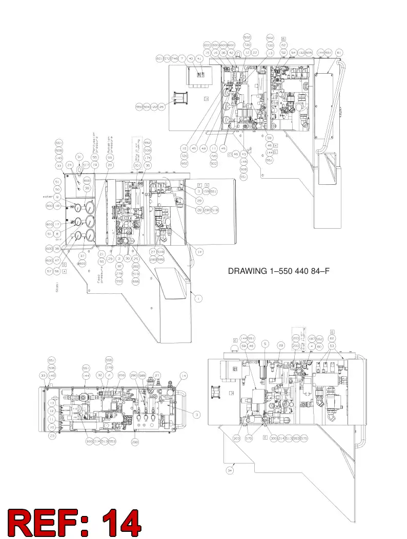 26596602 265 966 02 THERMOSTAT VALVE ASSY - Sandvik Technical Drawing