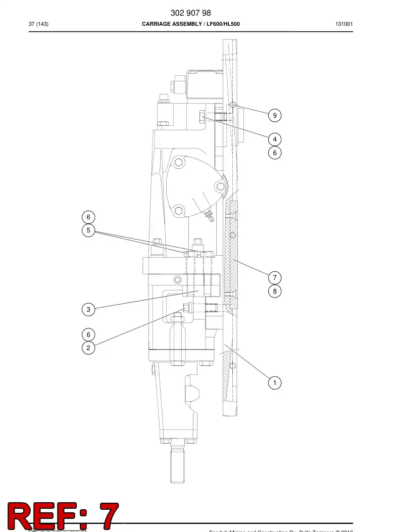 26597868 265 978 68 Guide - Sandvik Technical Drawing