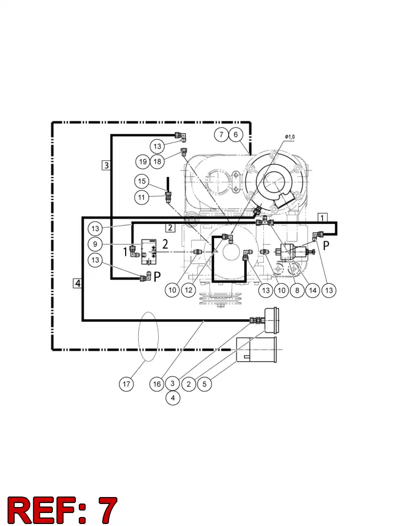 28335250 283 352 50 CU-SEAL - Sandvik Technical Drawing