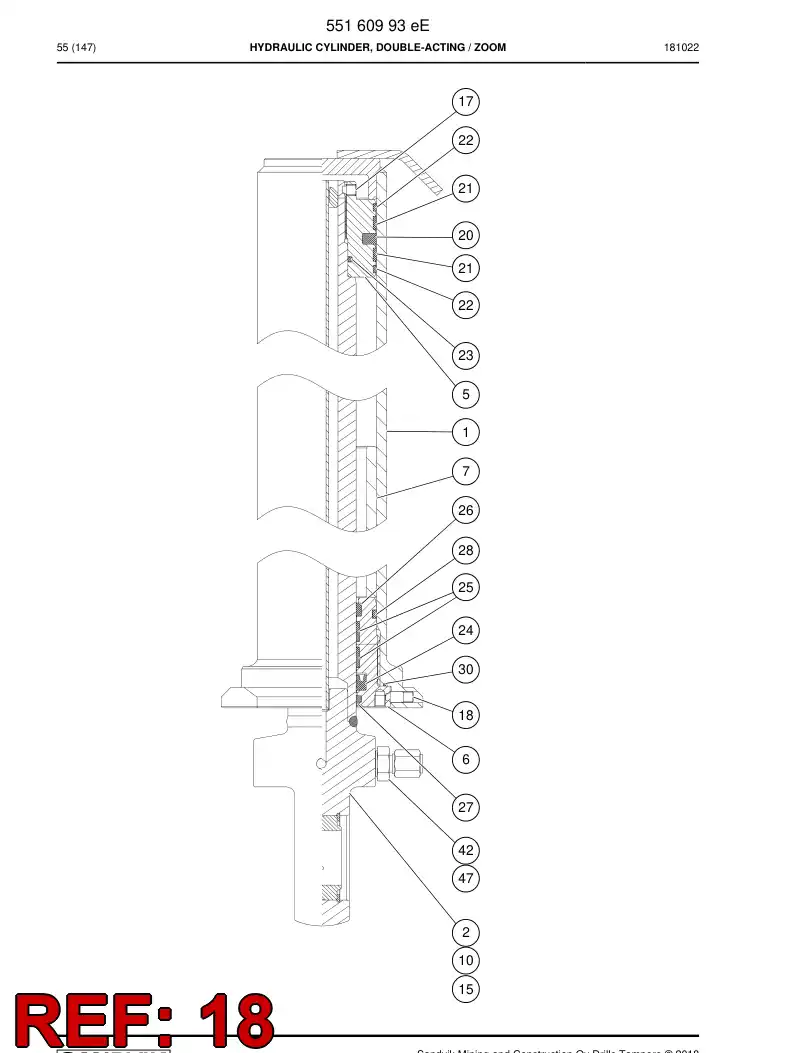 28431890 284 318 90 Hexagon socket set screw - Sandvik Technical Drawing