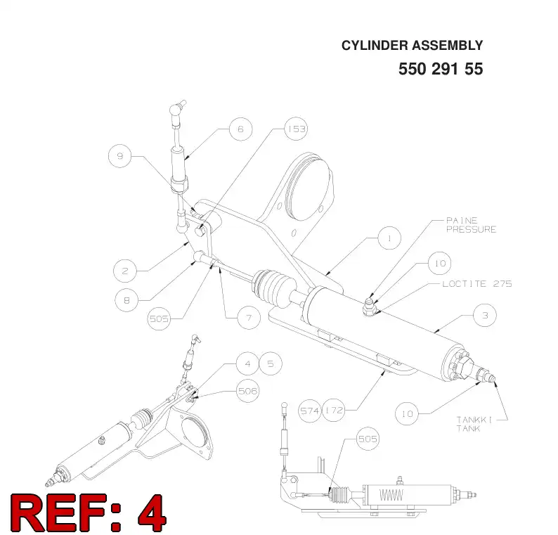 285010 285010 PLATE - Sandvik Technical Drawing
