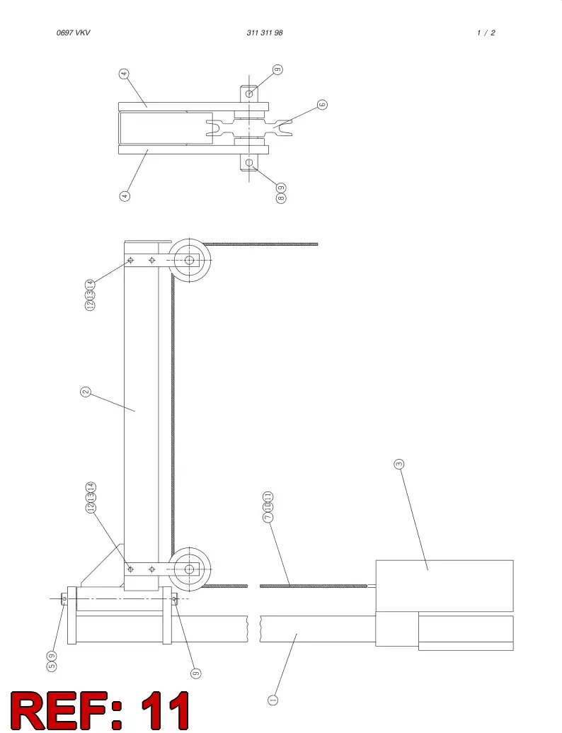 29013280 290 132 80 THIMBLE - Sandvik Technical Drawing