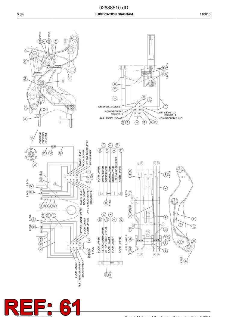 29415610 294 156 10 Tube - Sandvik Technical Drawing