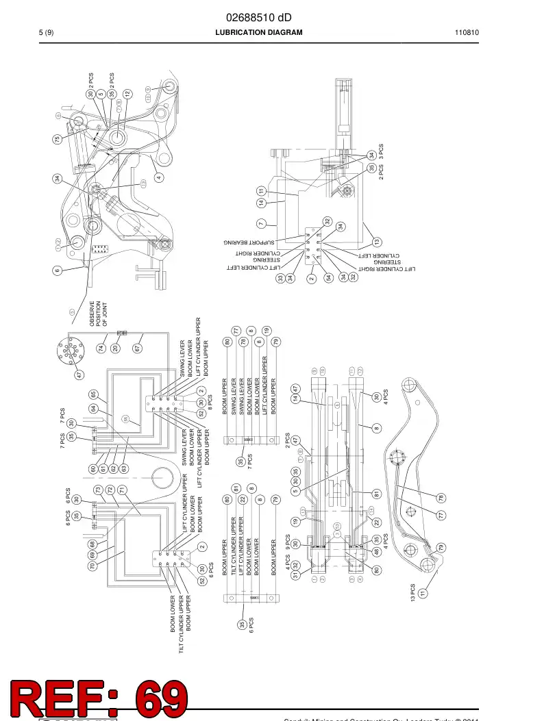 29415690 294 156 90 Tube - Sandvik Technical Drawing