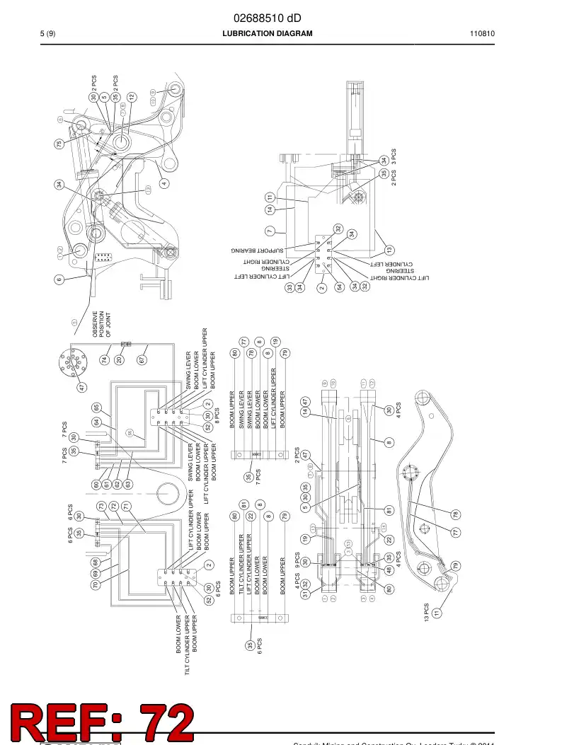 29415720 294 157 20 Tube - Sandvik Technical Drawing