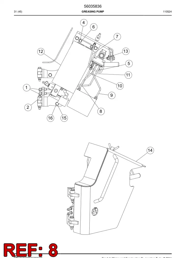 29416320 294 163 20 Tube - Sandvik Technical Drawing