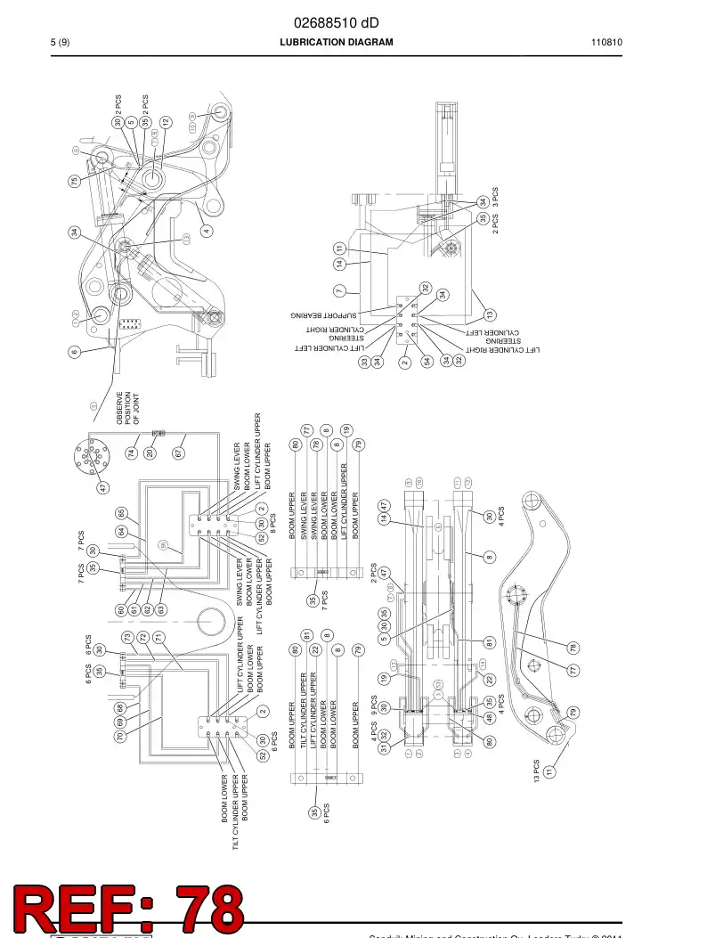 29418160 294 181 60 Tube - Sandvik Technical Drawing