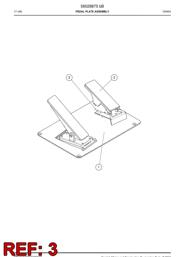 29430401 294 304 01 Housing - Sandvik Technical Drawing