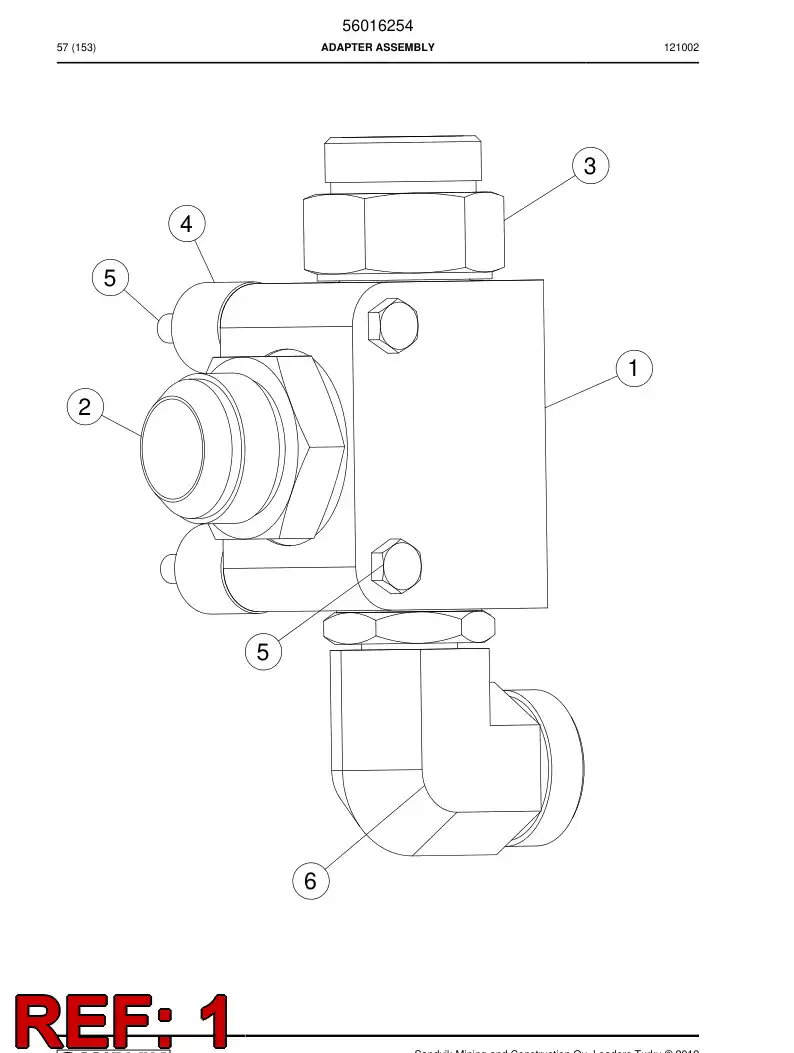 29601773 296 017 73 Connector - Sandvik Technical Drawing
