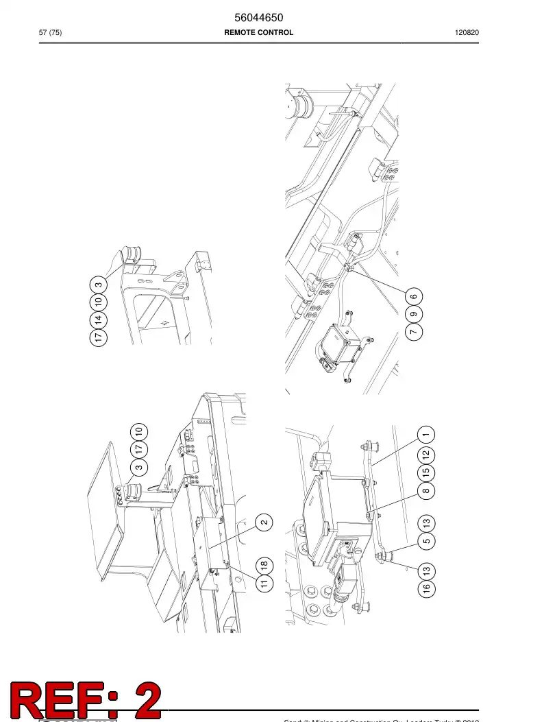 29602755 296 027 55 Sheath - Sandvik Technical Drawing
