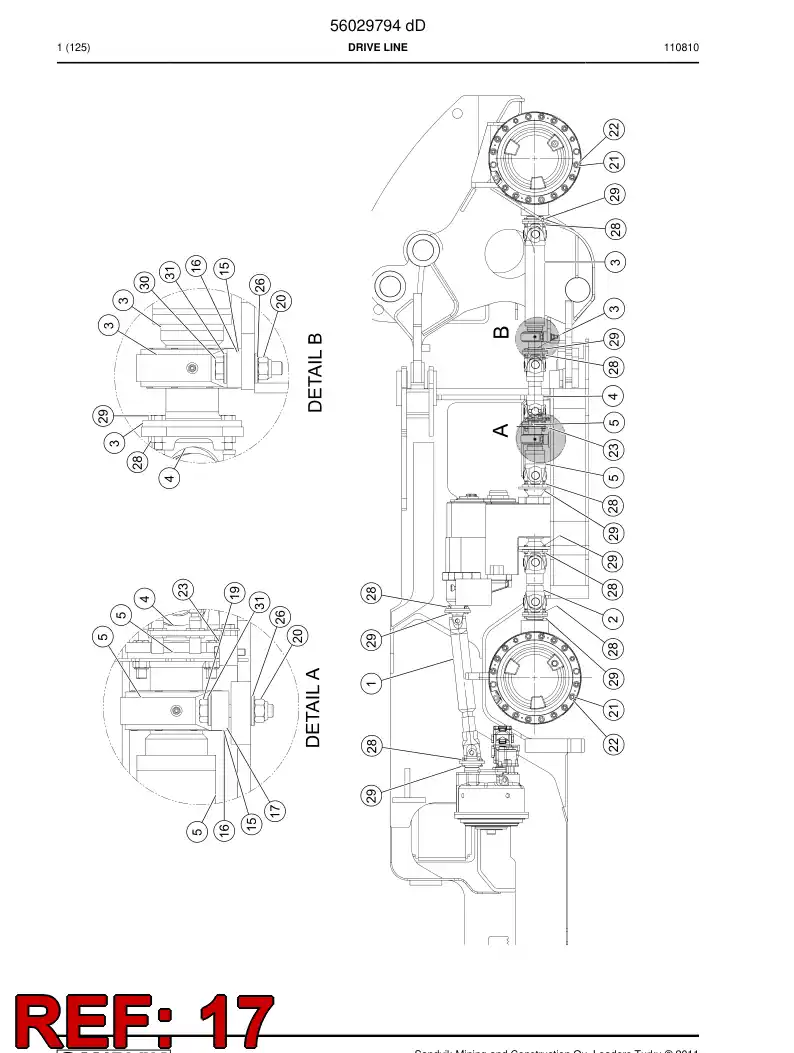 29603058 296 030 58 Fitting piece - Sandvik Technical Drawing