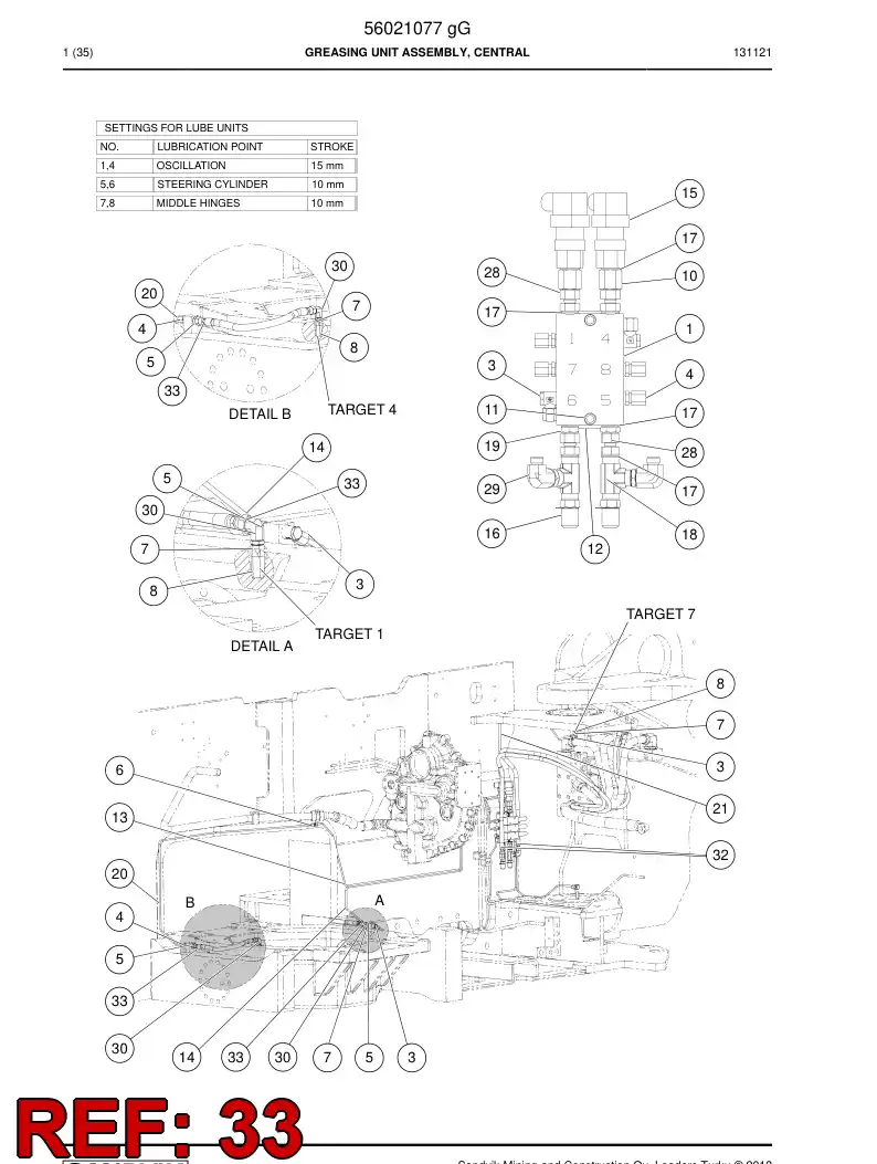 29605098 296 050 98 Hydraulic hose - Sandvik Technical Drawing