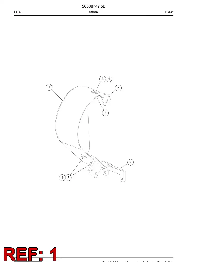 29607331 296 073 31 Sheath - Sandvik Technical Drawing