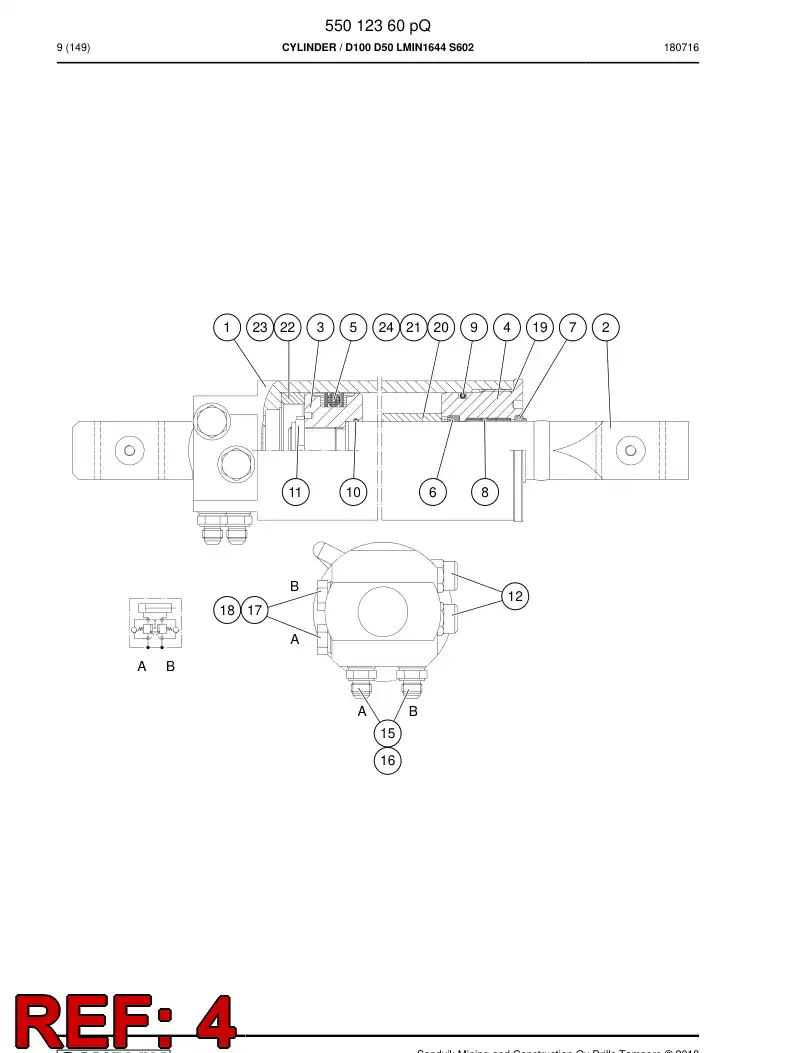 3-162417a 3-162417a 3-162417 - Sandvik Technical Drawing