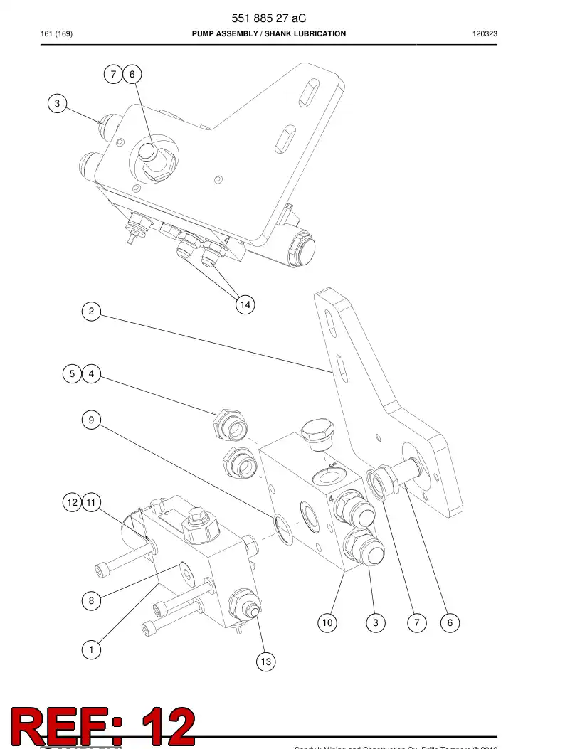 30051640 300 516 40 Hexagon socket head screw - Sandvik Technical Drawing