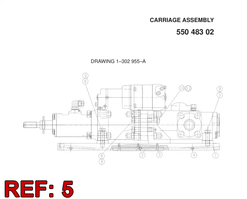 30297197 302 971 97 SCREW SET - Sandvik Technical Drawing