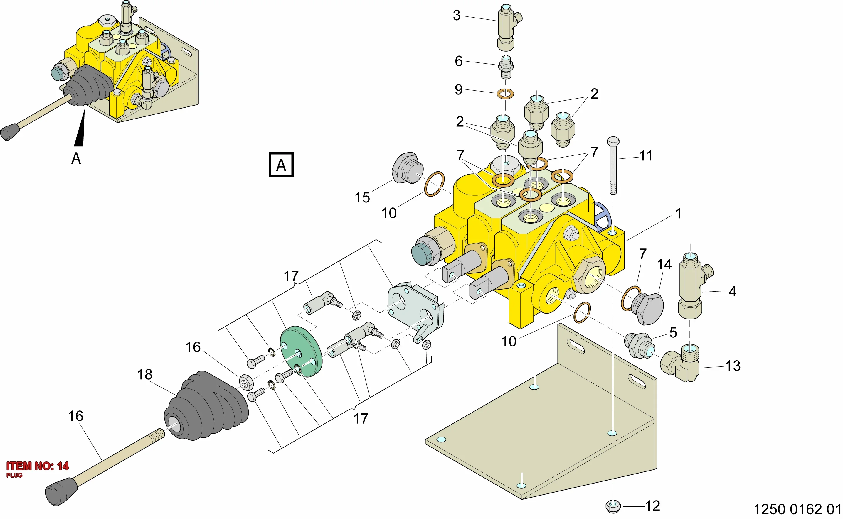 3030 0818 00 PLUG - Technical Drawing
