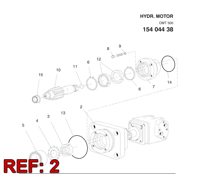 30373778 303 737 78 HOUSING - Sandvik Technical Drawing