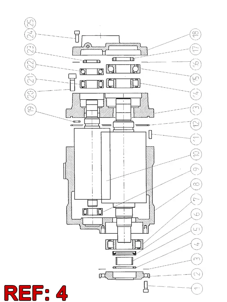 30806218 308 062 18 DUST RETAINER - Sandvik Technical Drawing