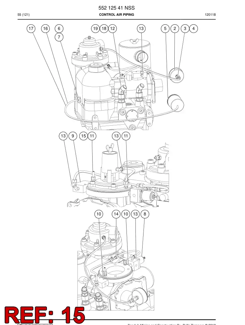 30895408a 308 954 08a BUSHING - Sandvik Technical Drawing